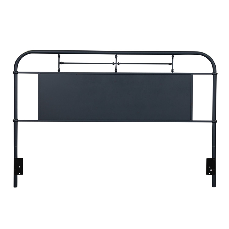 Liberty Furniture Vintage Series King Metal Headboard - Navy