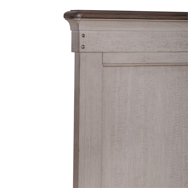Liberty Furniture Ivy Hollow Queen Panel Headboard - White