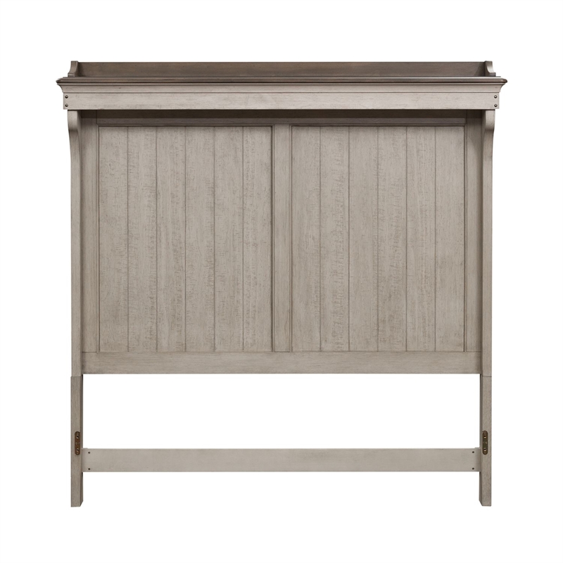 Liberty Furniture Ivy Hollow Queen Mantle Headboard - White