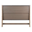 Liberty Furniture Brentwood King Upholstered Panel Headboard - Brown