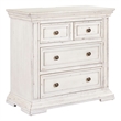 Liberty Furniture Big Valley Bedside Chest AC USB Charging Station - White