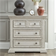 Liberty Furniture Big Valley Bedside Chest AC USB Charging Station - White