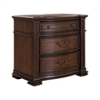 Liberty Furniture Provence Park Bedside Chest AC USB Charging Station - Brown