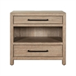 Liberty Furniture Proximity Place Bedside Chest AC USB Charging Station - Brown