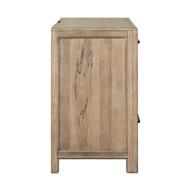 Liberty Furniture Proximity Place Bedside Chest AC USB Charging Station - Brown