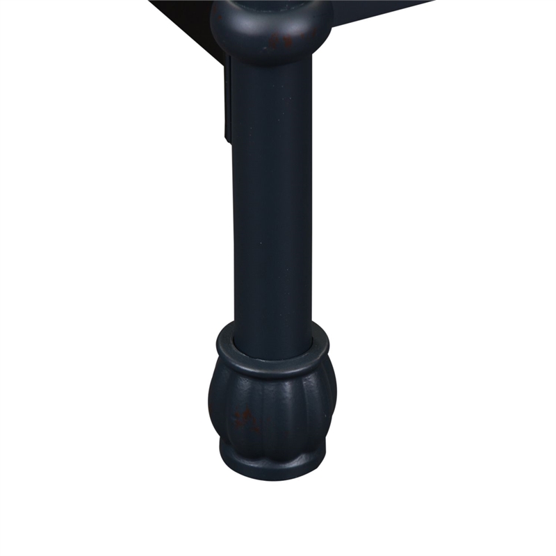 Liberty Furniture Vintage Series Queen Metal Bed- Navy