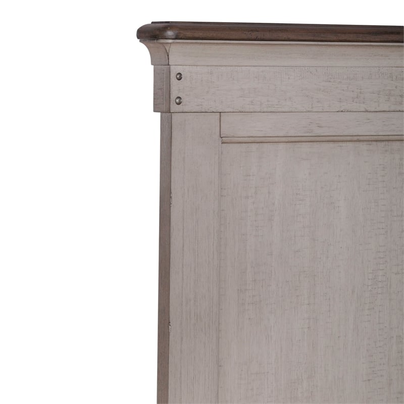 Liberty Furniture Ivy Hollow King California Panel Bed - White