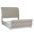 Liberty Furniture Abbey Park King California Sleigh Bed - White