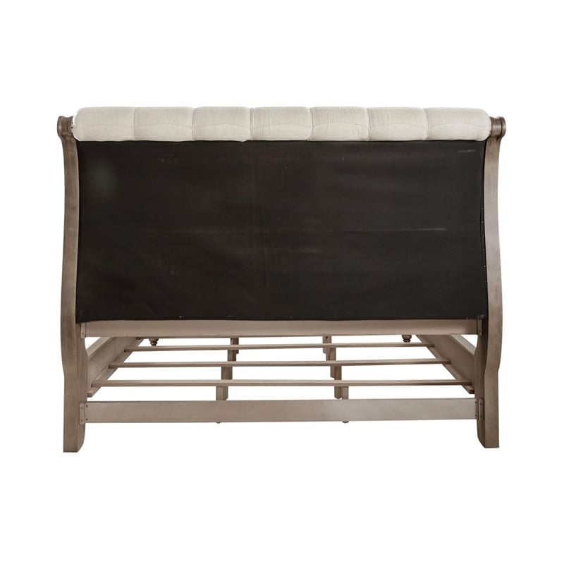 Liberty Furniture Americana Farmhouse Queen Sleigh Bed - Brown