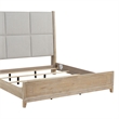 Liberty Furniture Brentwood King California Upholstered Bed - Brown