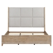 Liberty Furniture Brentwood King California Upholstered Bed - Brown