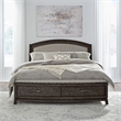 Liberty Furniture Avalon King Upholstered Storage Bed - Brown