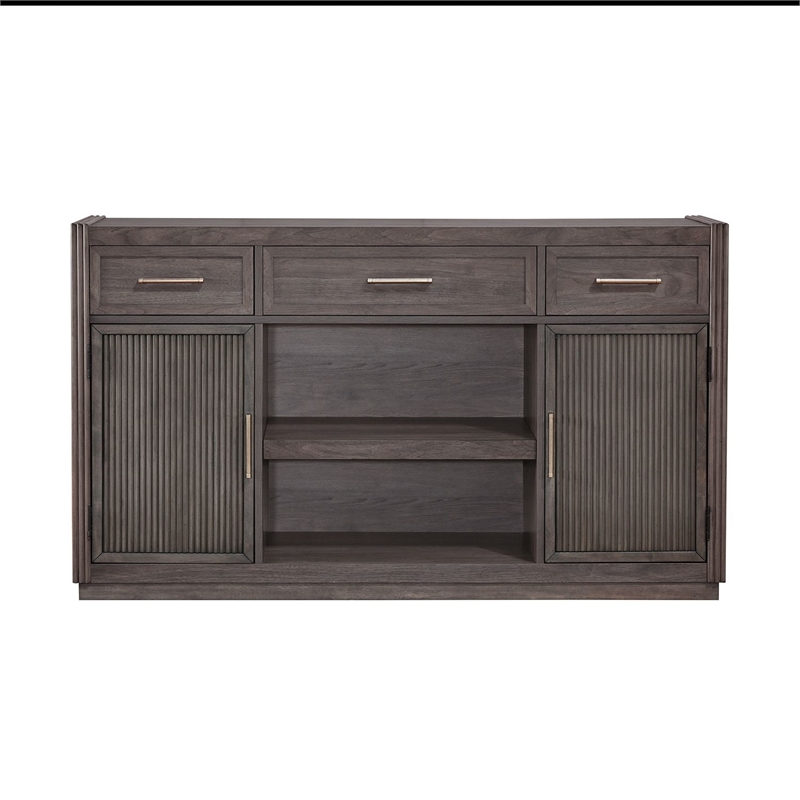 Liberty Furniture Modern Edge Server Dining Room Storage - Brown