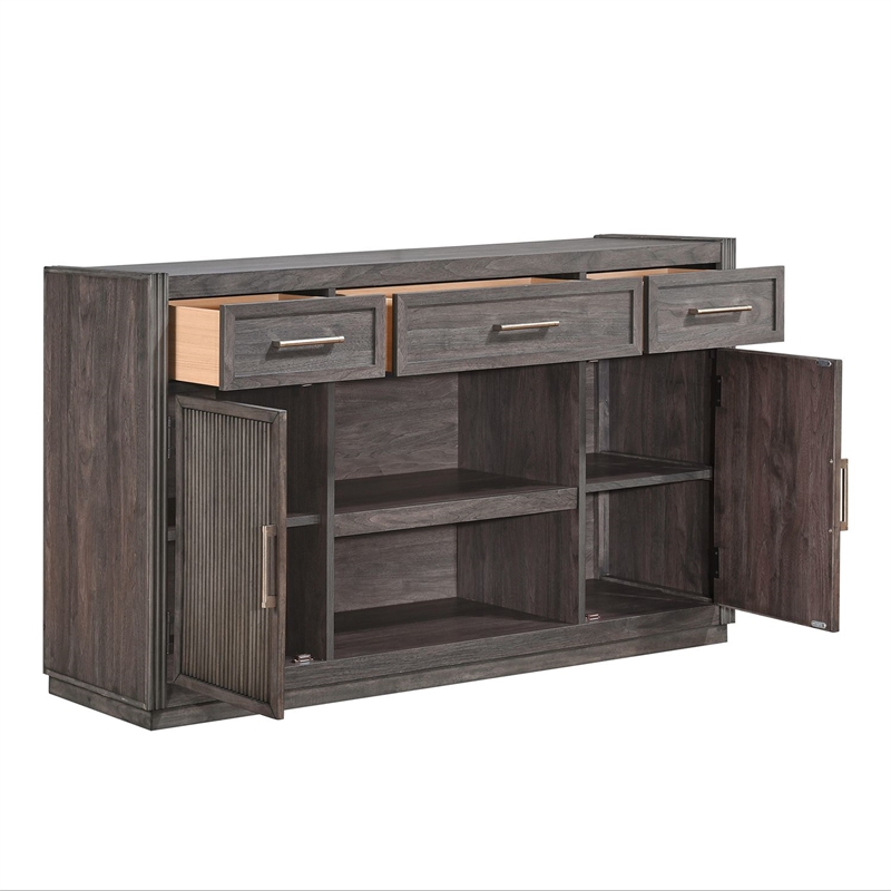 Liberty Furniture Modern Edge Server Dining Room Storage - Brown