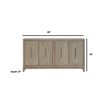 Liberty Furniture Brentwood Sideboard Dining Room Storage - Brown