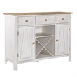 Liberty Furniture Lindsey Farm Server Dining Room Storage - White
