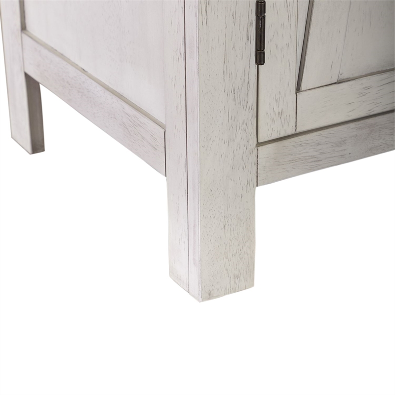 Liberty Furniture Lindsey Farm Server Dining Room Storage - White