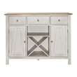 Liberty Furniture Lindsey Farm Server Dining Room Storage - White