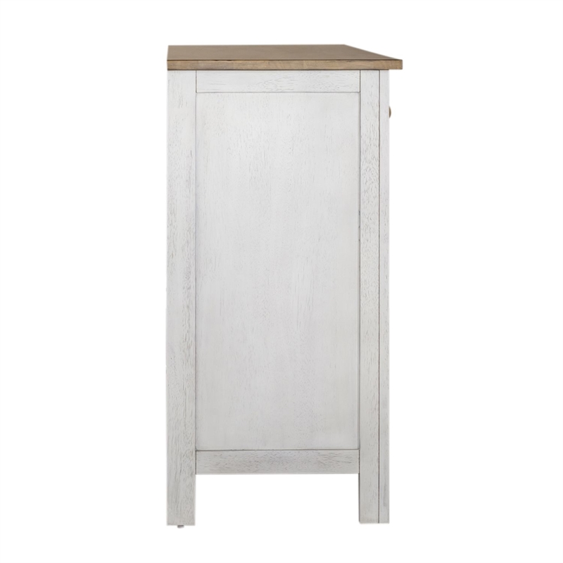 Liberty Furniture Lindsey Farm Server Dining Room Storage - White