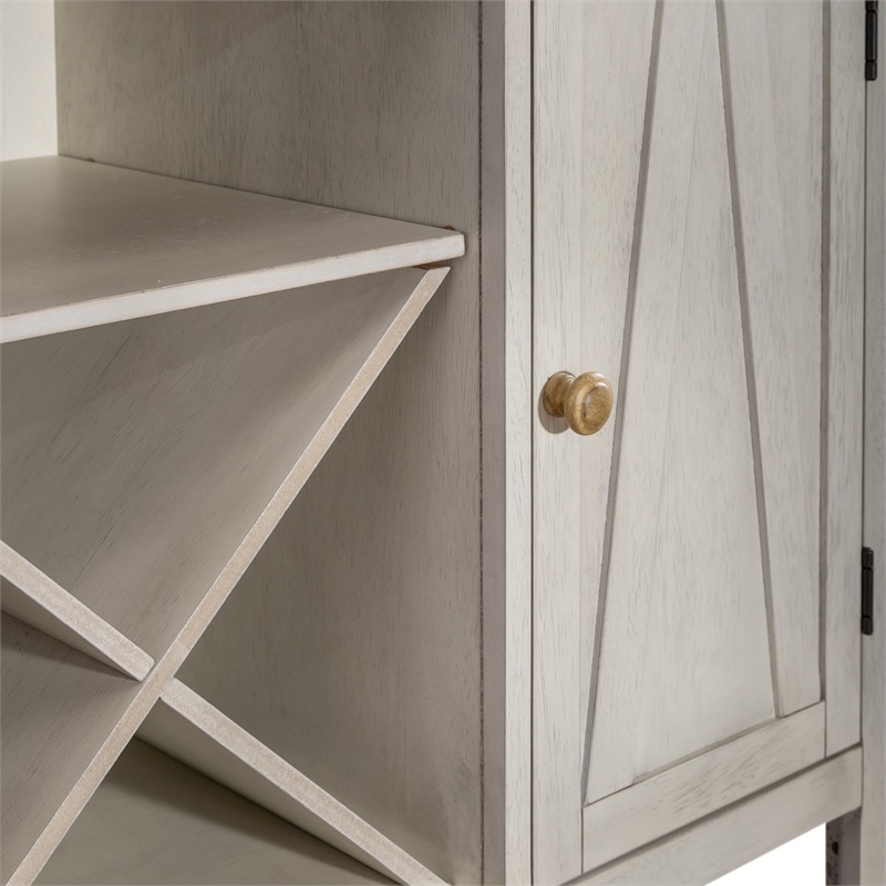 Liberty Furniture Lindsey Farm Server Dining Room Storage - White