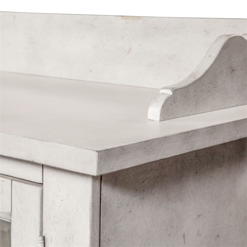 Liberty Furniture Whitney Display Cabinet Dining Room Storage - White