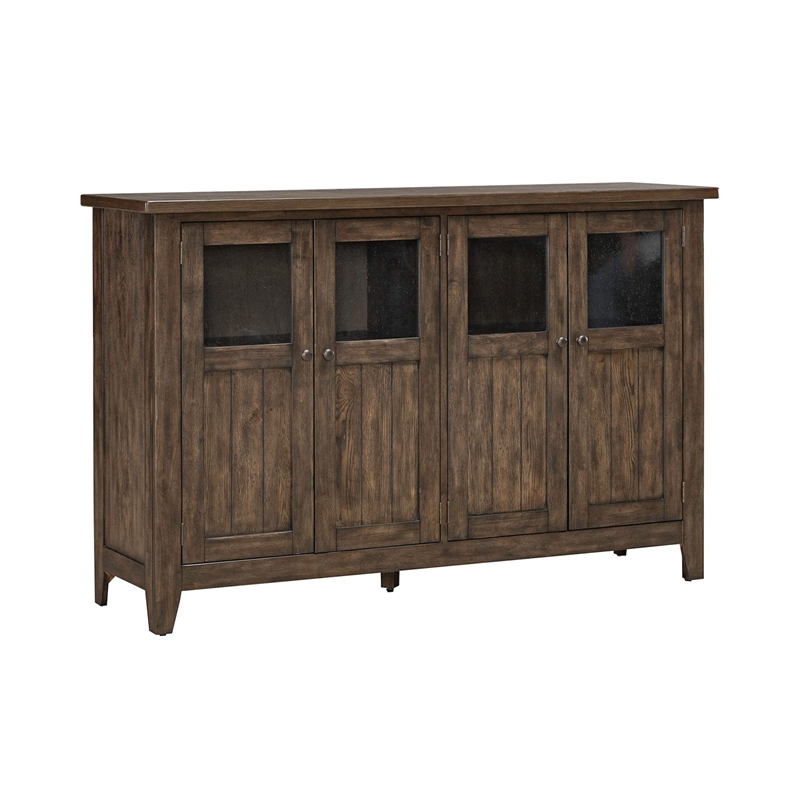 Liberty Furniture Midland Falls Buffet Dining Room Storage - Brown