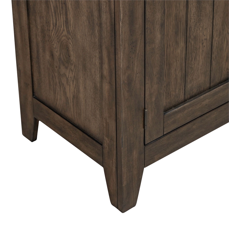 Liberty Furniture Midland Falls Buffet Dining Room Storage - Brown