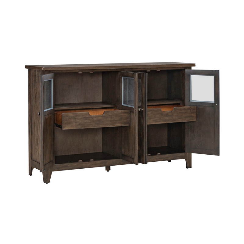 Liberty Furniture Midland Falls Buffet Dining Room Storage - Brown