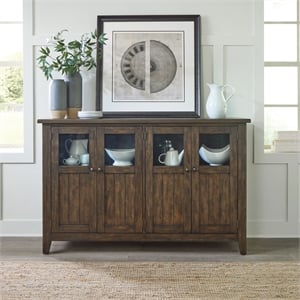 Liberty Furniture Midland Falls Buffet Dining Room Storage - Brown