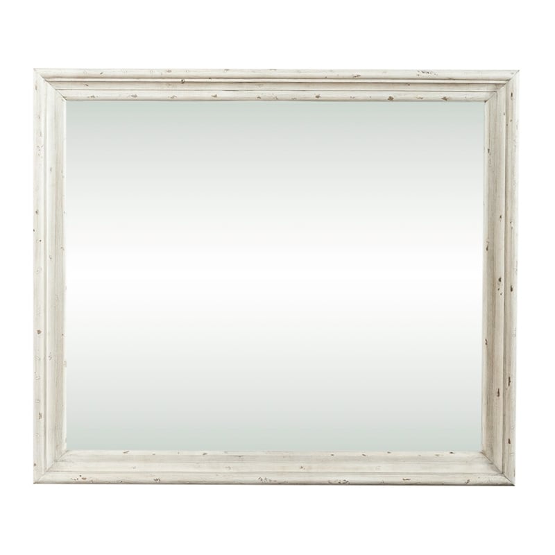 Liberty Furniture Big Valley Mirror Bedroom Dresser Mount - White