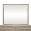 Liberty Furniture Brentwood Landscape Mirror Bedroom Dresser Mount - Brown