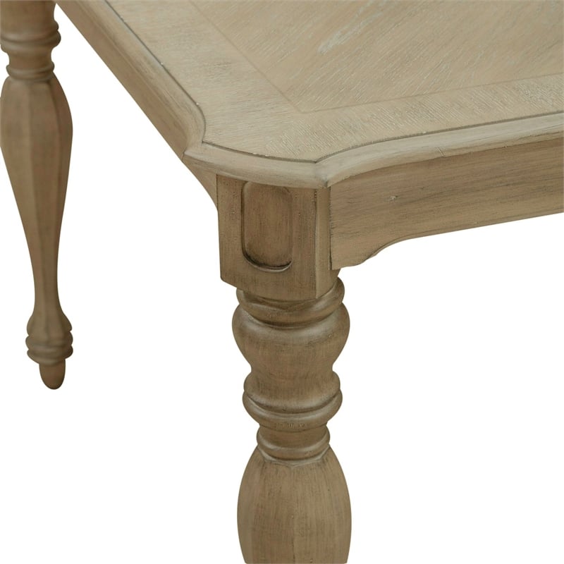 Liberty Furniture Magnolia Manor Dining Room Rectangular Leg Table - Brown