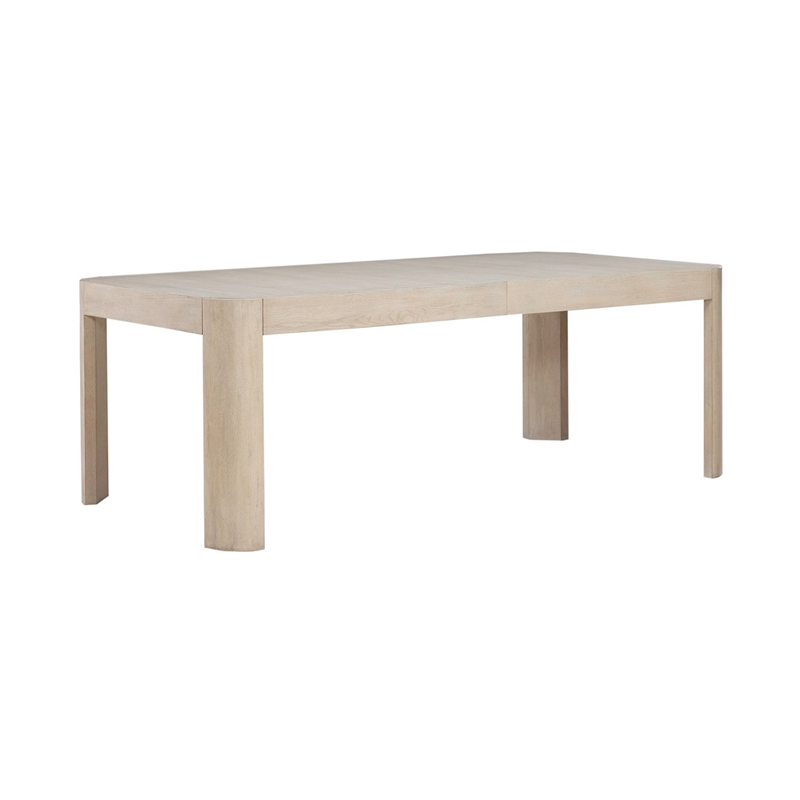 Liberty Furniture South Bend Dining Room Rectangular Leg Table - White
