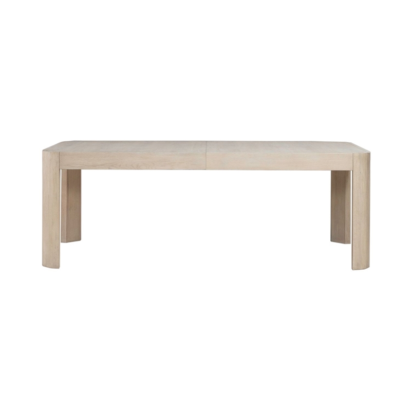 Liberty Furniture South Bend Dining Room Rectangular Leg Table - White