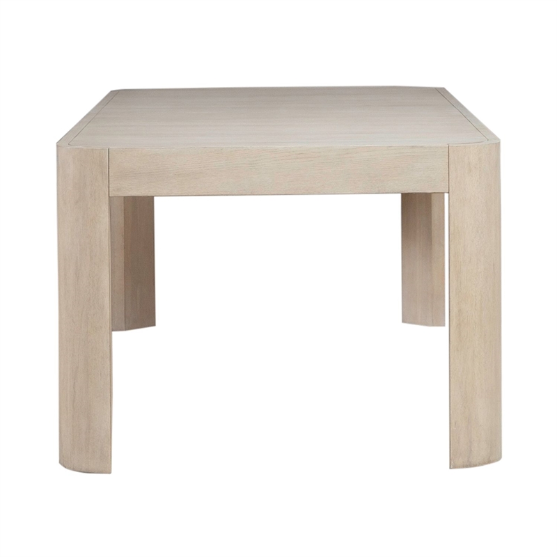 Liberty Furniture South Bend Dining Room Rectangular Leg Table - White