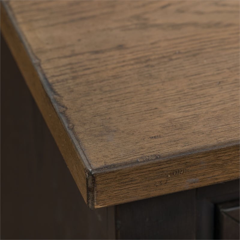 Liberty Furniture Americana Farmhouse 2 Drawer Night Stand USB Charging - Black