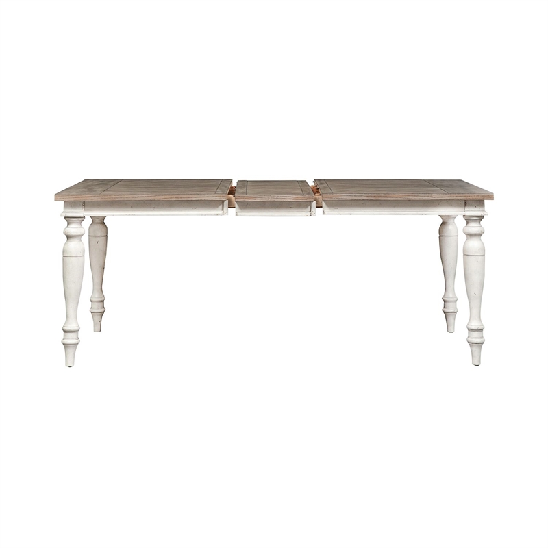 Liberty Furniture Whitney Dining Room Rectangular Leg Table - White
