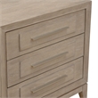 Liberty Furniture Brentwood 3 Drawer Nightstand with Charging Station - Brown