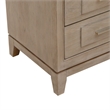Liberty Furniture Brentwood 3 Drawer Nightstand with Charging Station - Brown