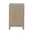 Liberty Furniture Brentwood 3 Drawer Nightstand with Charging Station - Brown