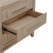 Liberty Furniture Brentwood 3 Drawer Nightstand with Charging Station - Brown