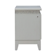Liberty Furniture Reflections Nightstand with Lights & Charging Station White