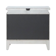 Liberty Furniture Reflections Nightstand with Lights & Charging Station White