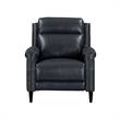 Liberty Furniture Rawling Manual Pushback Recliner Chair - York Navy Leather