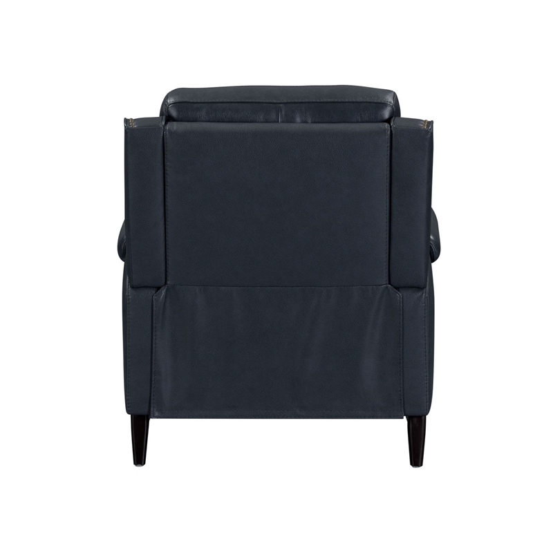 Liberty Furniture Rawling Manual Pushback Recliner Chair - York Navy Leather