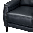 Liberty Furniture Rawling Manual Pushback Recliner Chair - York Navy Leather
