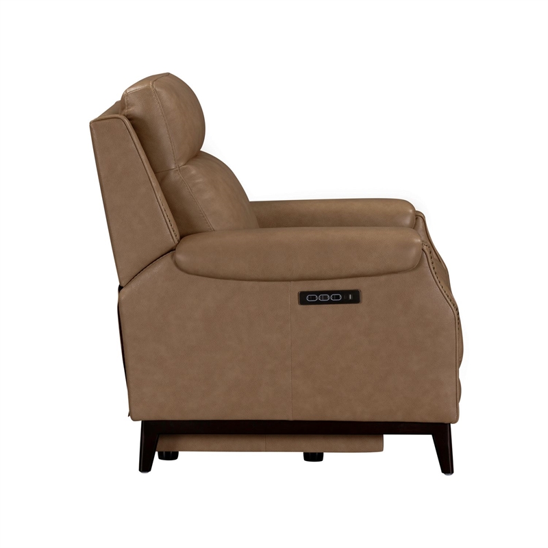 Liberty Furniture Rawling Power Recliner Chair - York Sand Leather