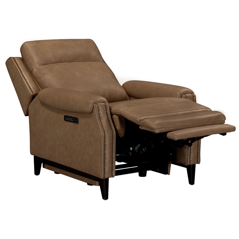Liberty Furniture Rawling Power Recliner Chair - York Sand Leather
