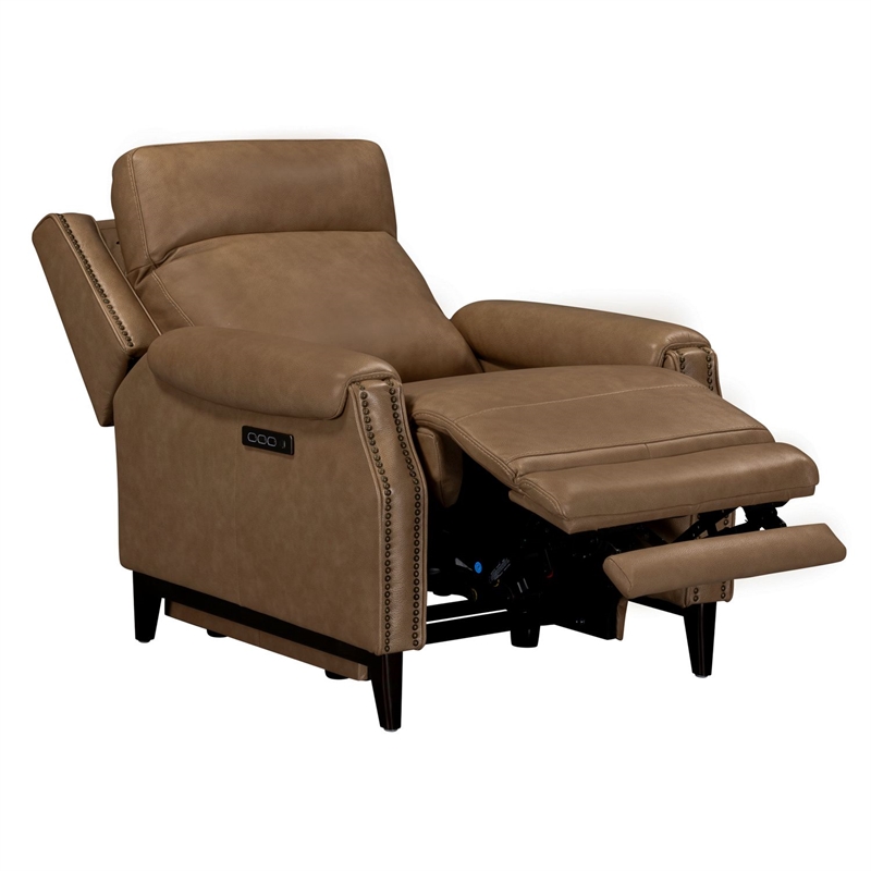 Liberty Furniture Rawling Power Recliner Chair - York Sand Leather
