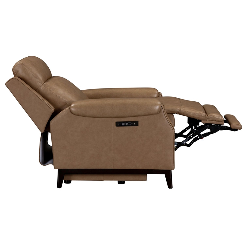 Liberty Furniture Rawling Power Recliner Chair - York Sand Leather